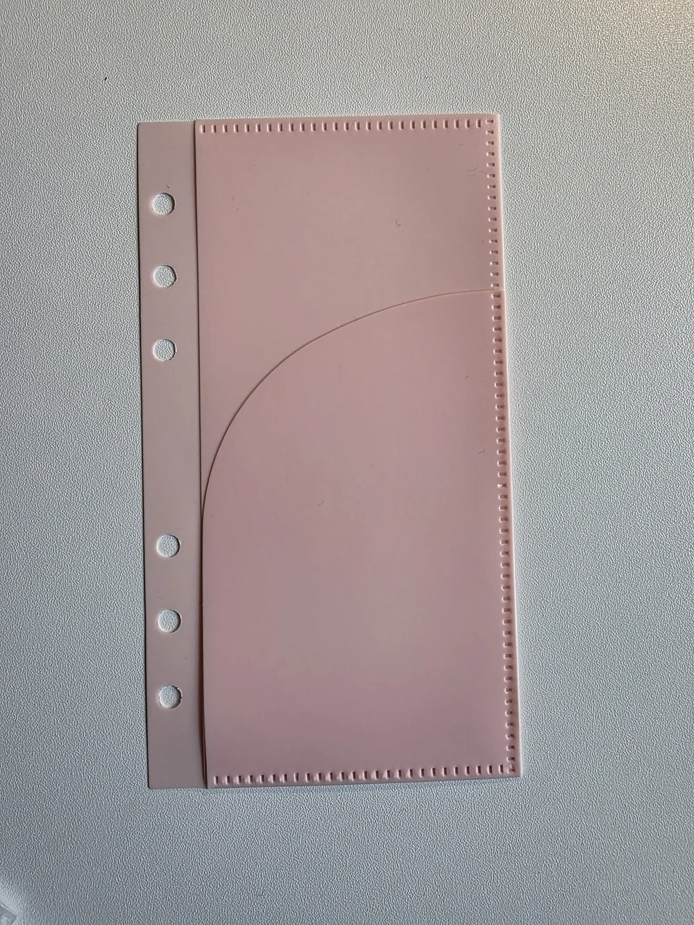 A6 Double Pocket Pink Cash Envelopes  Set Of 5